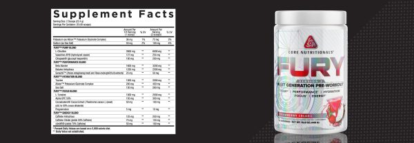 Fury V2 Core Nutritionals
